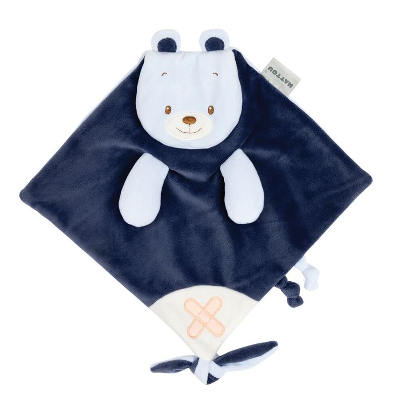  budiezzz baby comforter blue bear 